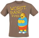 Worst Band Ever, Die Simpsons, T-Shirt