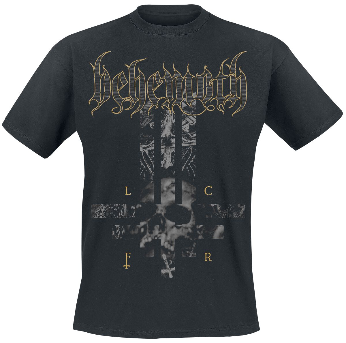 Behemoth T-Shirt – LCFR Cross – S bis XXL – für Männer – Größe XXL – schwarz  – EMP exklusives Merchandise!