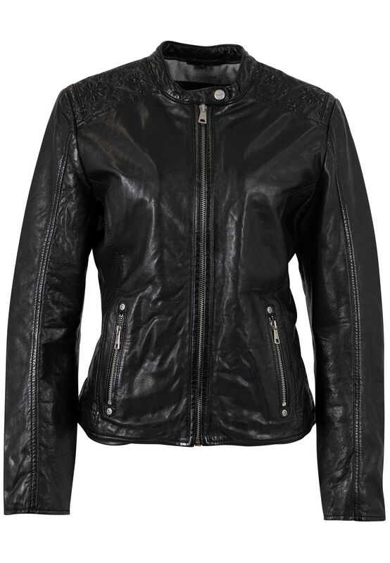 Mauritius MWMabou Lederjacke schwarz in XL