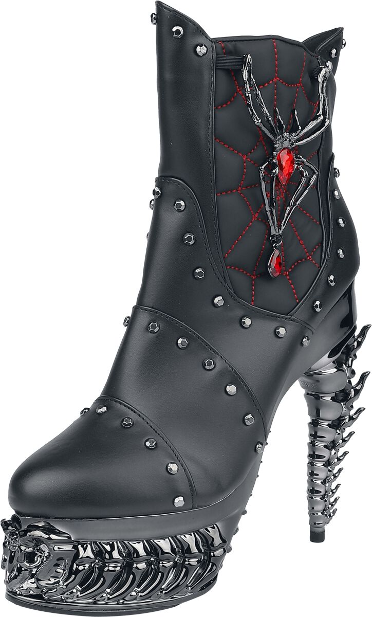 4068143308434 - Alchemy England - Black Widow Red High Heel rot in EU37