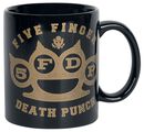 Brass Knuckles - Espresso-Tasse, Five Finger Death Punch, Tasse