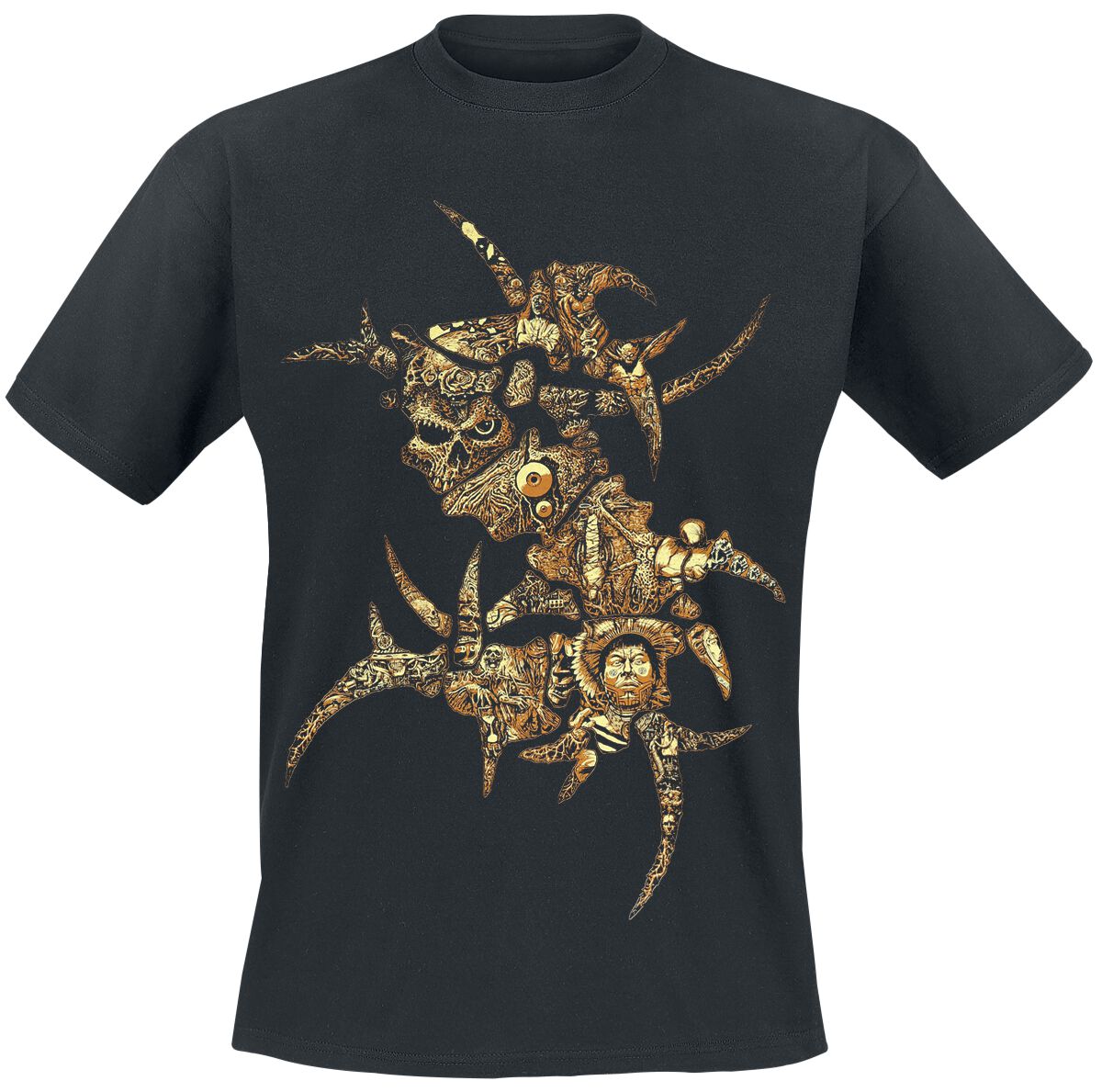 Sepultura T-shirt - S Logo - S tot 5XL - voor Mannen - zwart