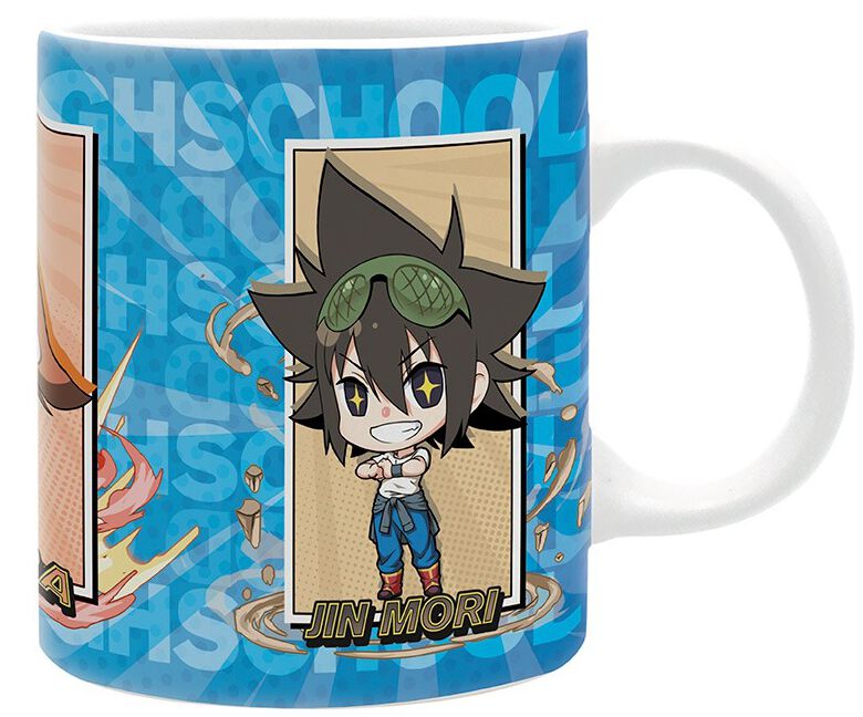 The God Of High School Chibi Characters Tasse multicolor
