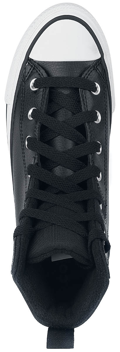 Converse Chuck Taylor All Star Faux Leather Berkshire Boot Sneaker high schwarz
