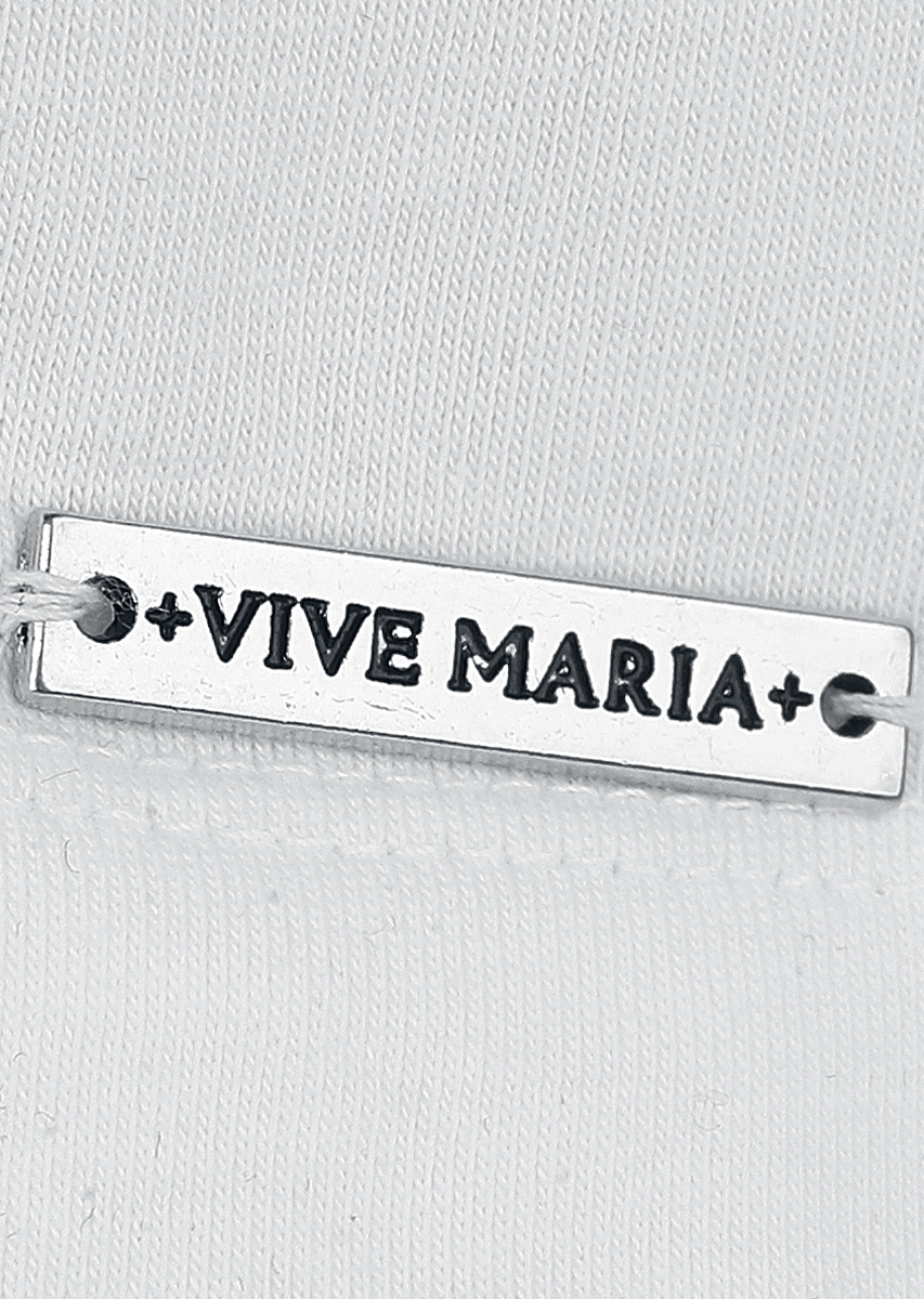 Thumbnail - Vive Maria Maria and Child T-Shirt weiß in XL
