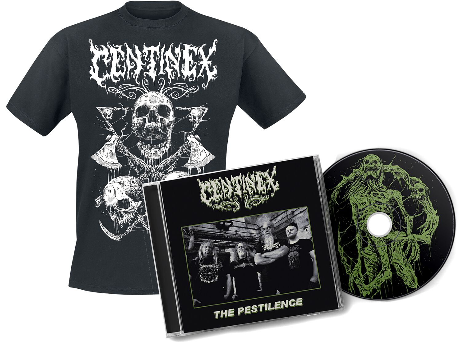 Image of Centinex The pestilence EP-CD Standard