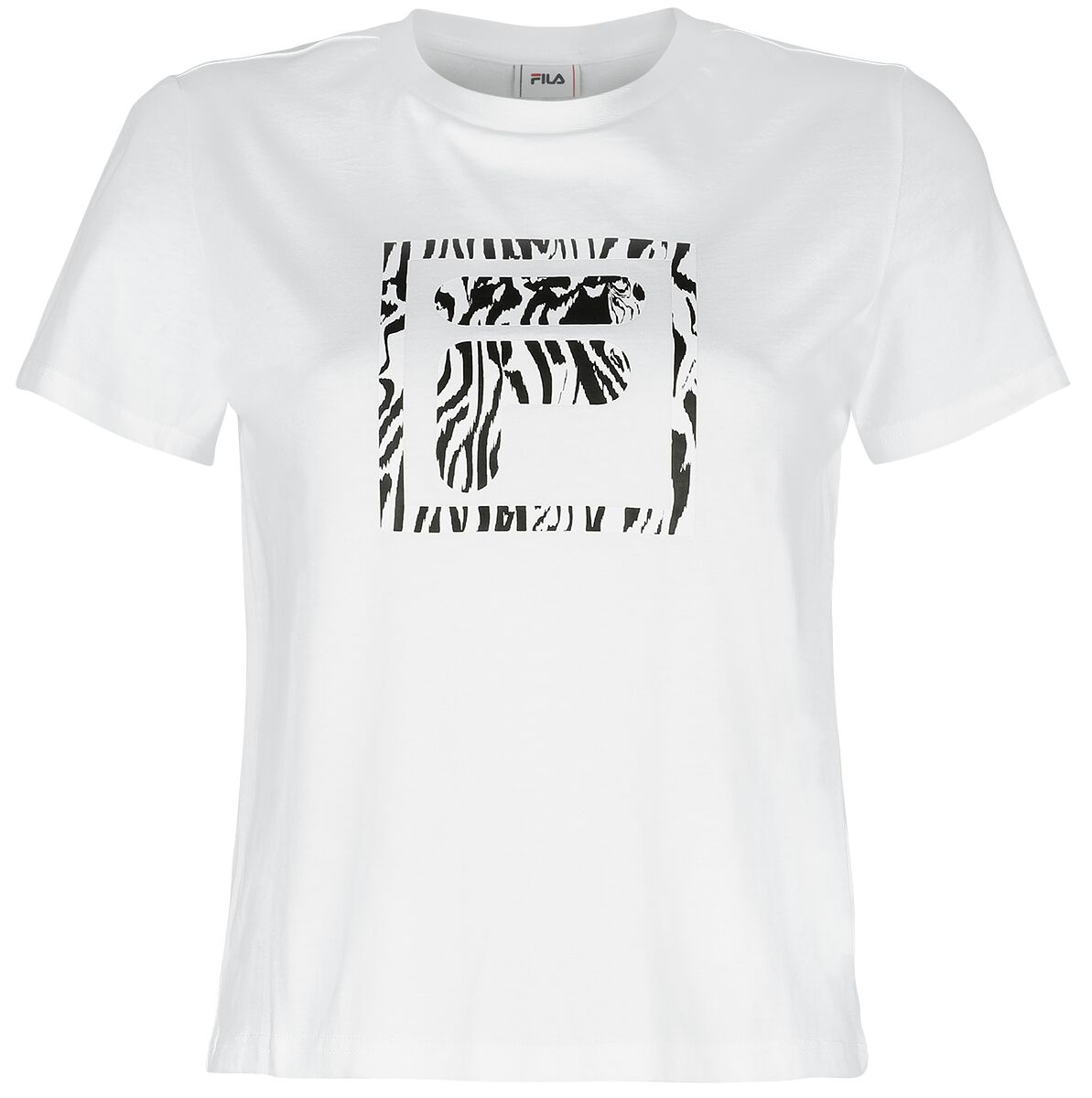 T-Shirt Manches courtes de Fila - T-Shirt Court Bale - XS - pour Femme - blanc