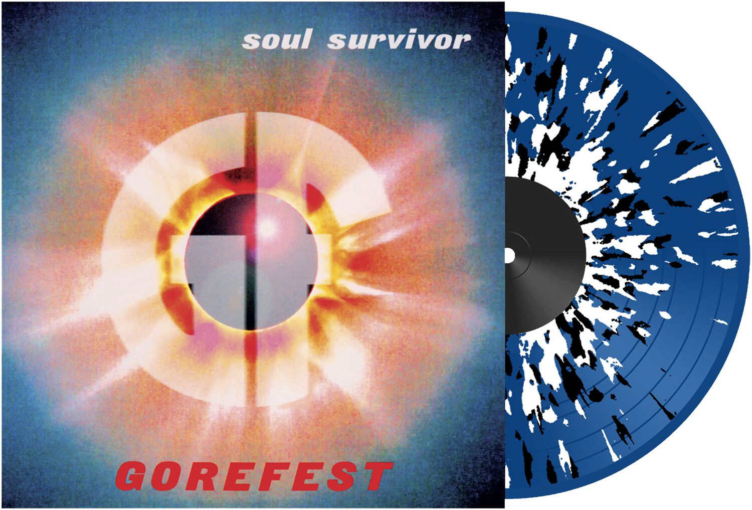 Image of Gorefest Soul survivor LP splattered