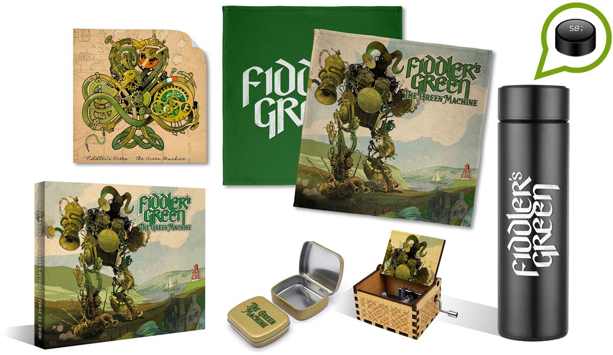 Fiddler`s Green The green machine CD multicolor