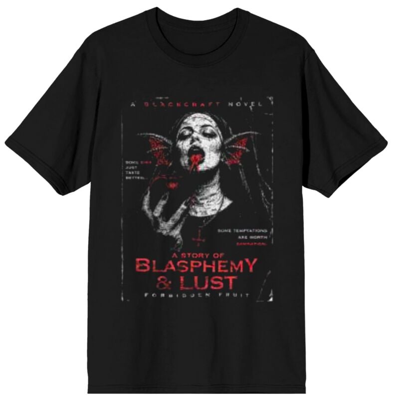 Blackcraft Cult T-Shirt - Blasphemy And Lust - S bis 4XL - für Männer - Größe 3XL - schwarz
