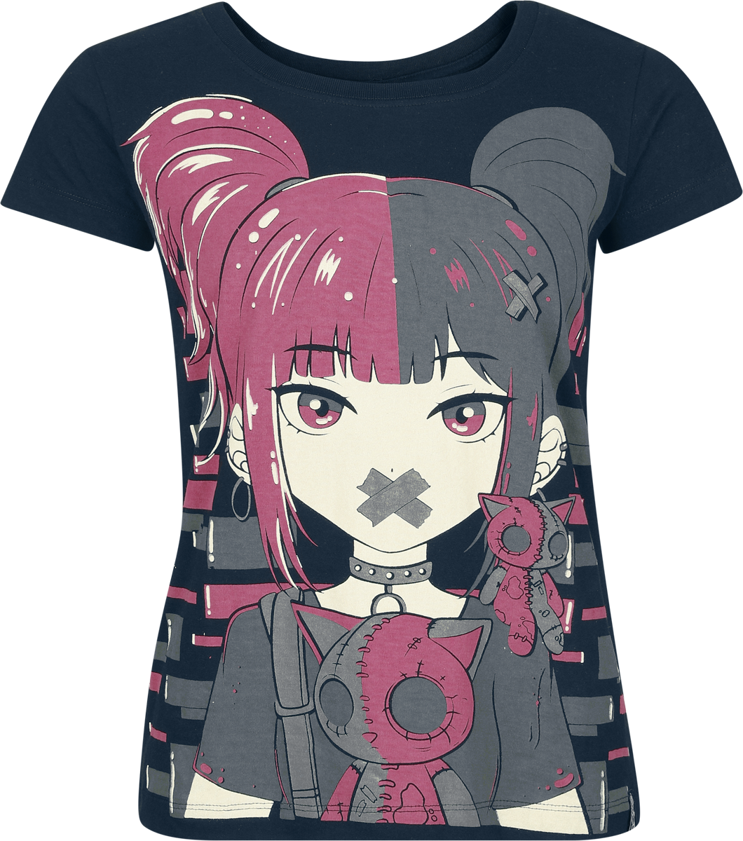 Cupcake Cult  T-Shirt - Cute Goth T-shirt - for Women - black