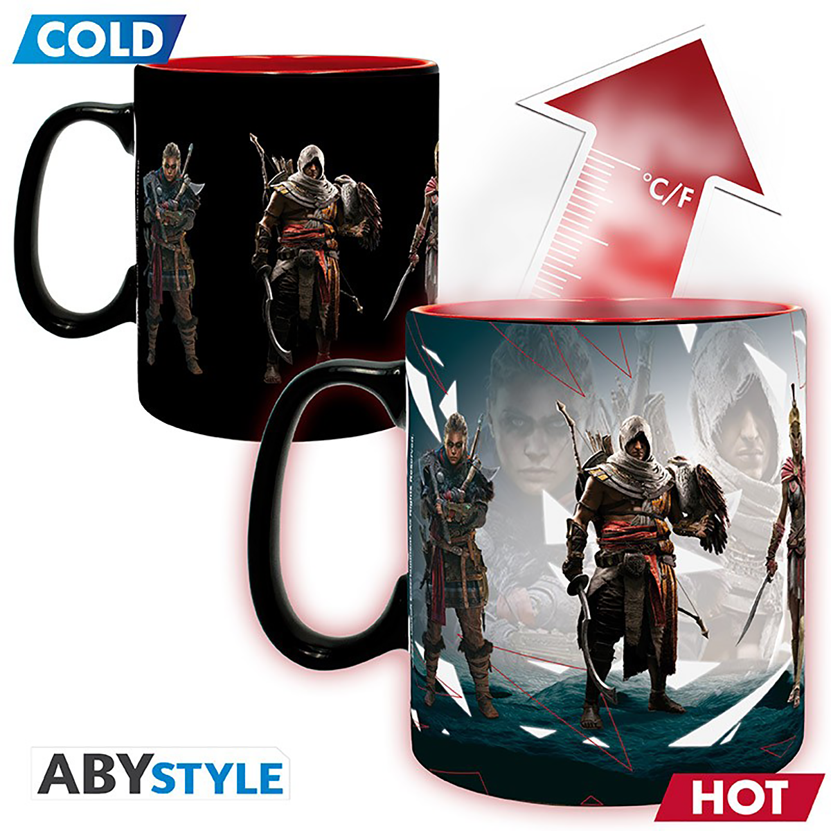 Assassin's Creed Legacy - Tasse mit Thermoeffekt Tasse multicolor