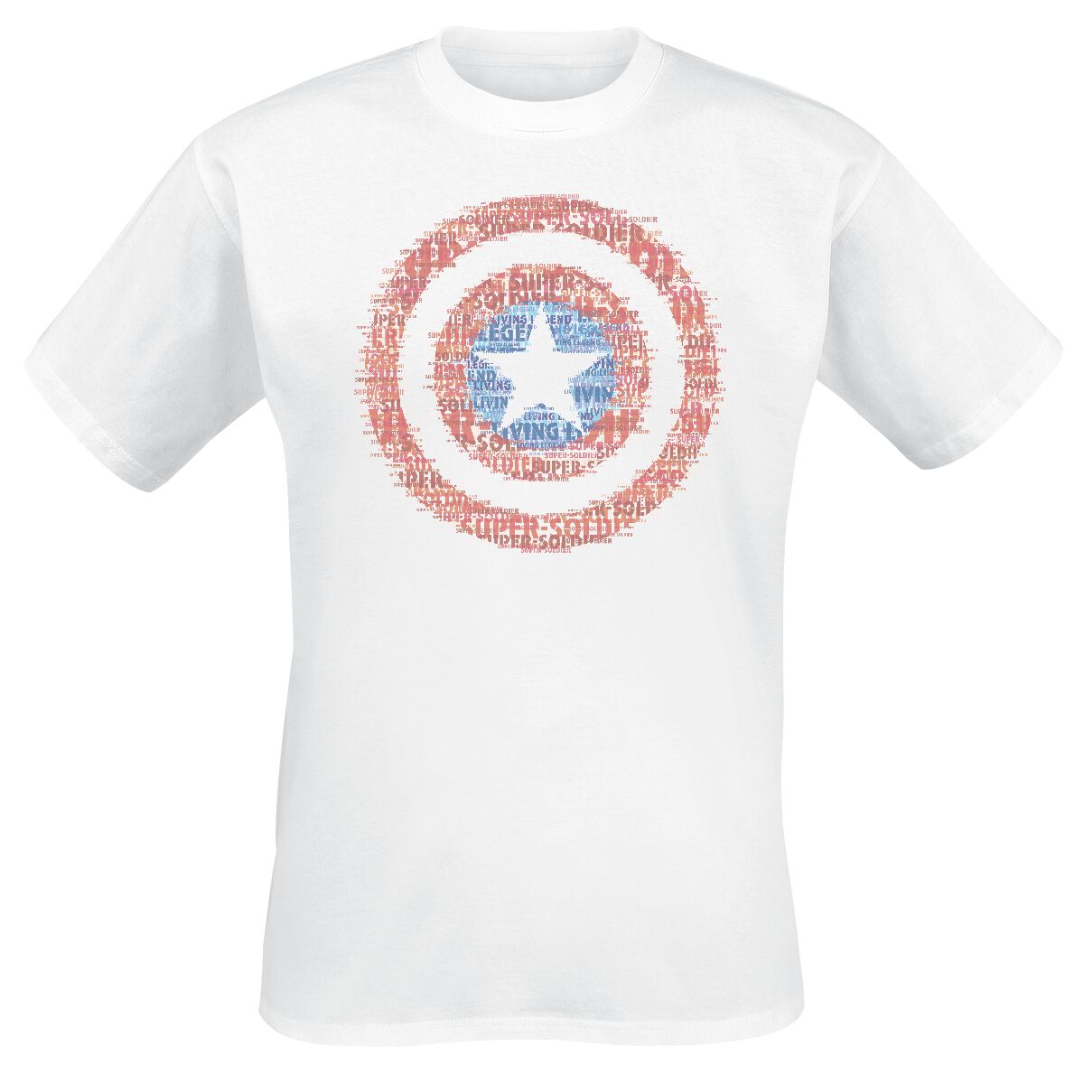 Captain America Super Soldier T-Shirt white