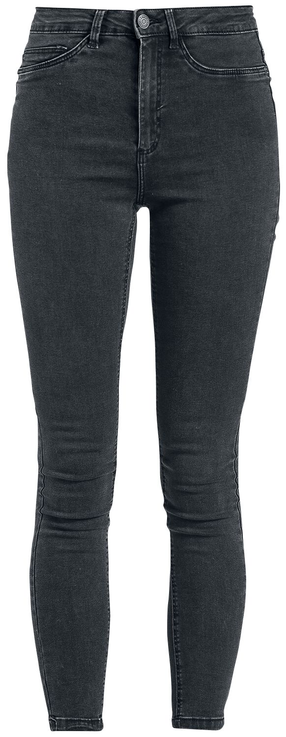Image of Jeans di Noisy May - Callie HW Skinny Jeans - W25L30 a W34L32 - Donna - grigio scuro