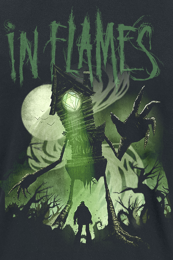 In Flames Moving House T-Shirt schwarz