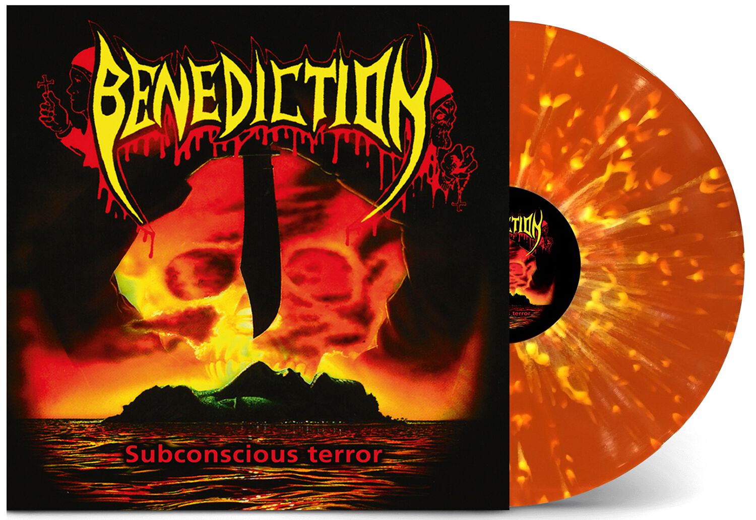 Benediction Subconscious terror LP farbig