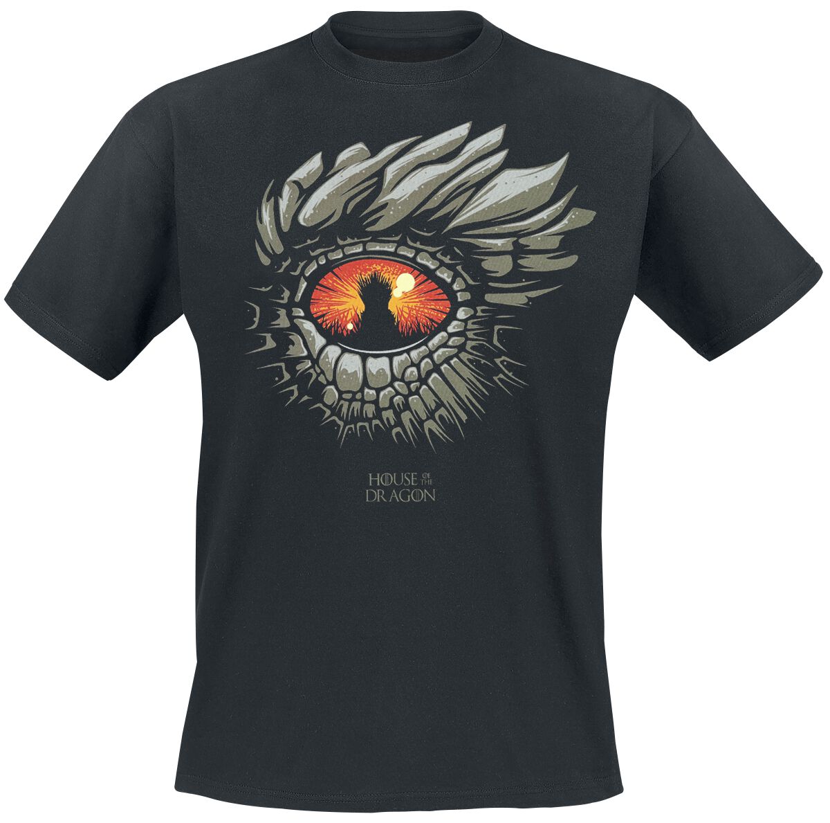 Game of Thrones House of the Dragon - Eye of the dragon T-Shirt black