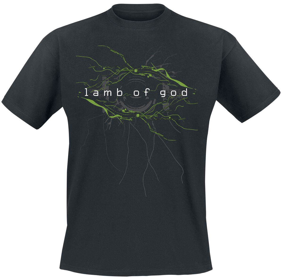 Levně Lamb Of God Wired Tričko černá
