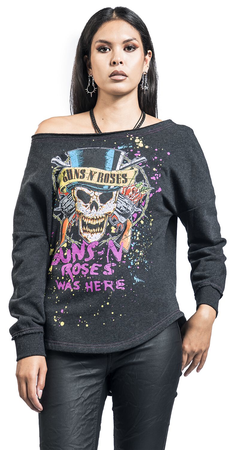 Sweat-shirt de Guns N' Roses - EMP Signature Collection - S à XL - pour Femme - multicolore