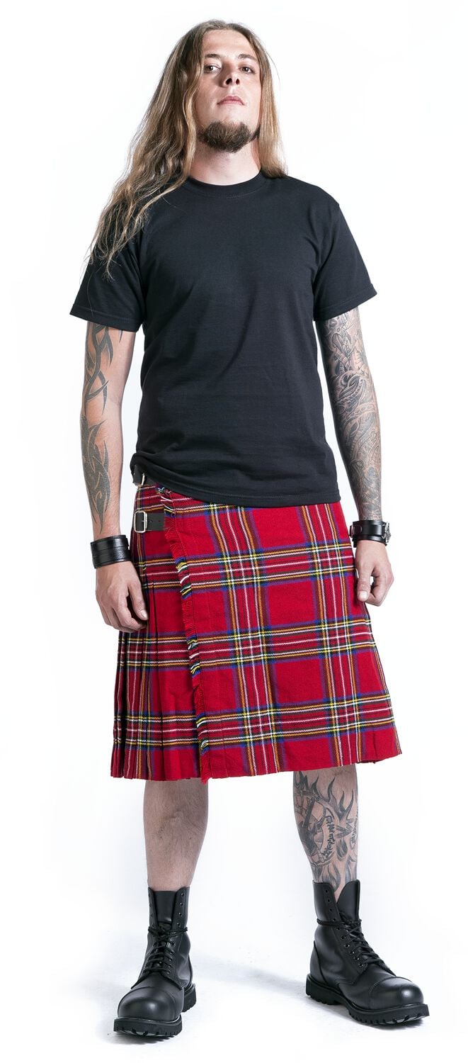 Kilt Black Premium by EMP Mittellanger Rock EMP