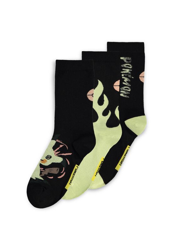 Chaussettes Gaming de Pokémon - Mimiqui - EU39-42 à EU 43-46 - pour Unisexe - noir
