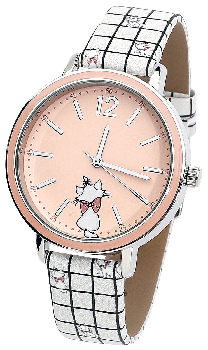 Aristocats Marie Armbanduhren weiß rosa Aristocats Marie Armbanduhren weiß rosa