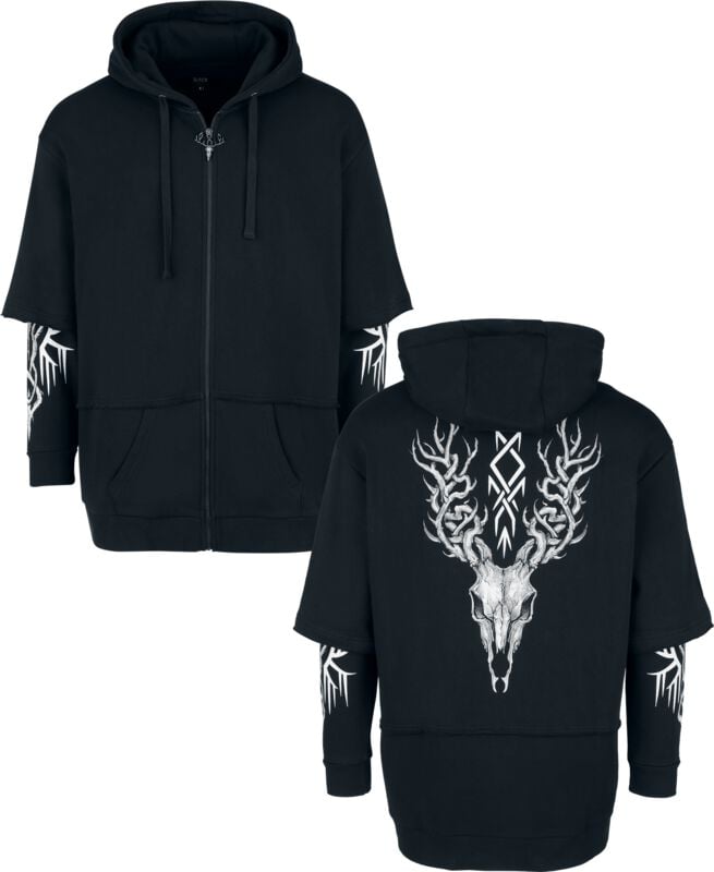 Black Premium by EMP Kapuzenjacke - Woodland Spirit - S bis XXL - für Damen - Größe S - schwarz