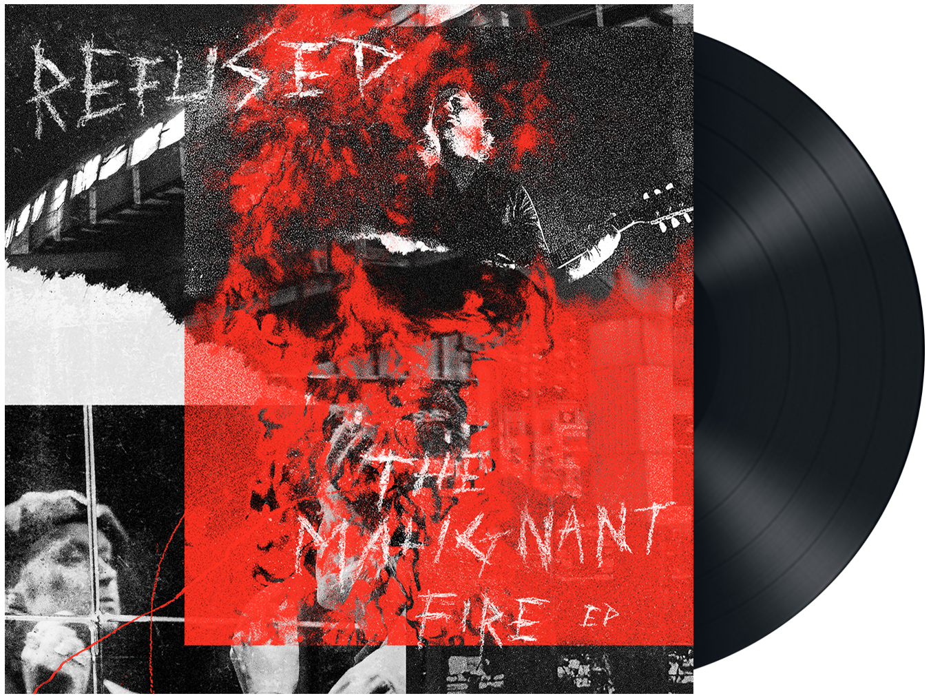 Singel  av Refused - The malignant fire -  -
