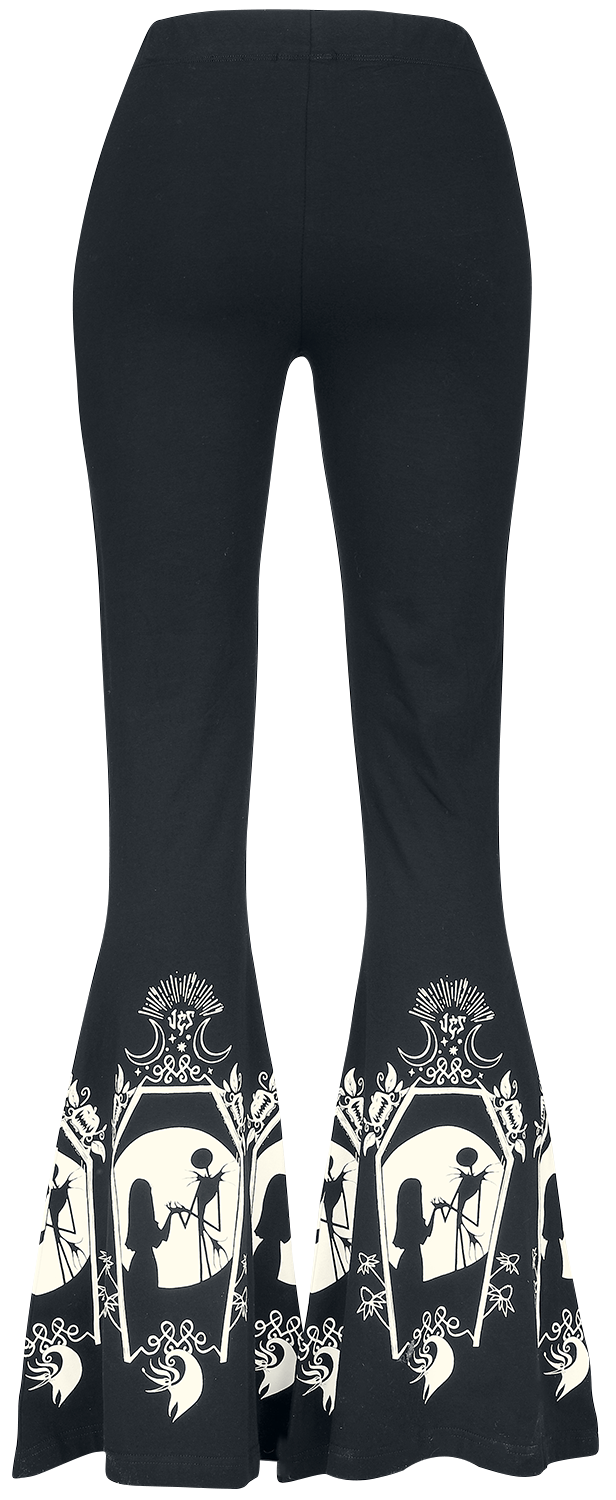 The Nightmare Before Christmas Jack Und Sally Leggings schwarz