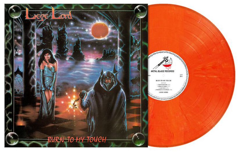 Liege Lord Burn to my touch LP farbig