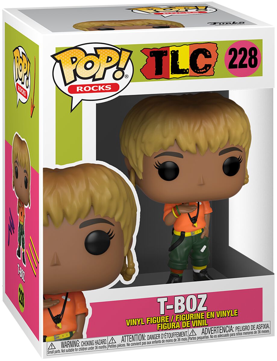 TLC POPapalooza 2021 - T-Boz Rocks! Vinyl Figure 228 Funko Pop! multicolor