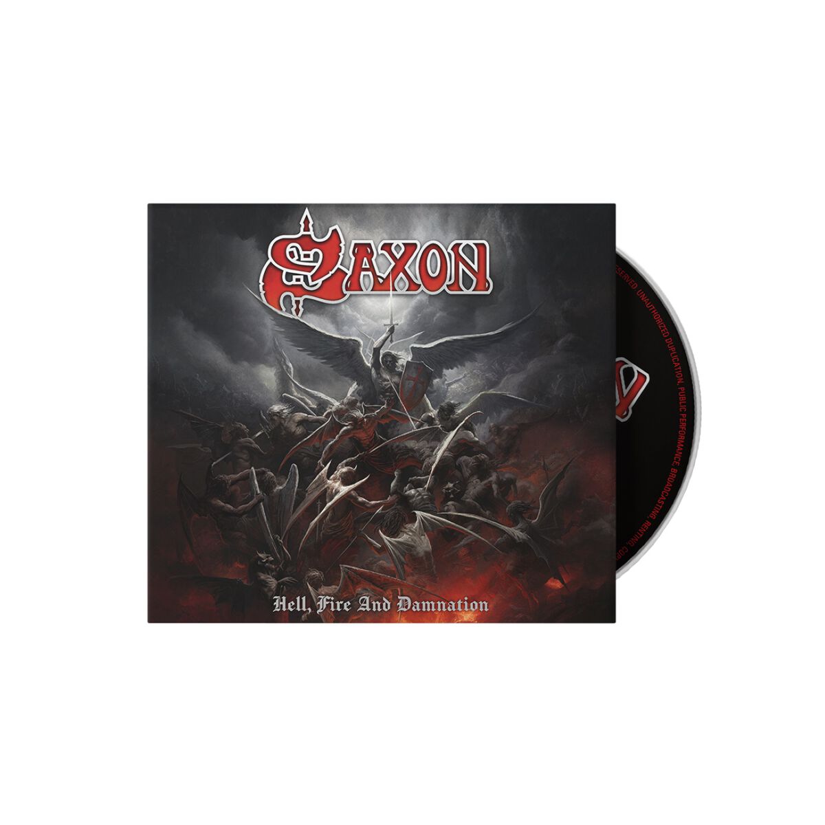 Saxon Hell, fire and damnation CD multicolor
