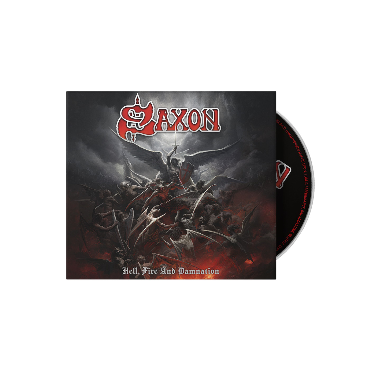 Saxon  CD - Hell, fire and damnation -