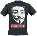 Disobey, V For Vendetta, T-Shirt