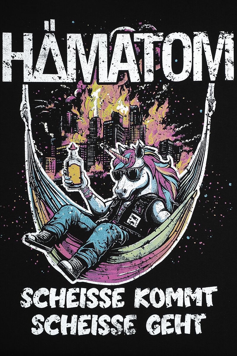 Scheisse kommt, Scheisse geht | Hmatom T-Shirt | EMP