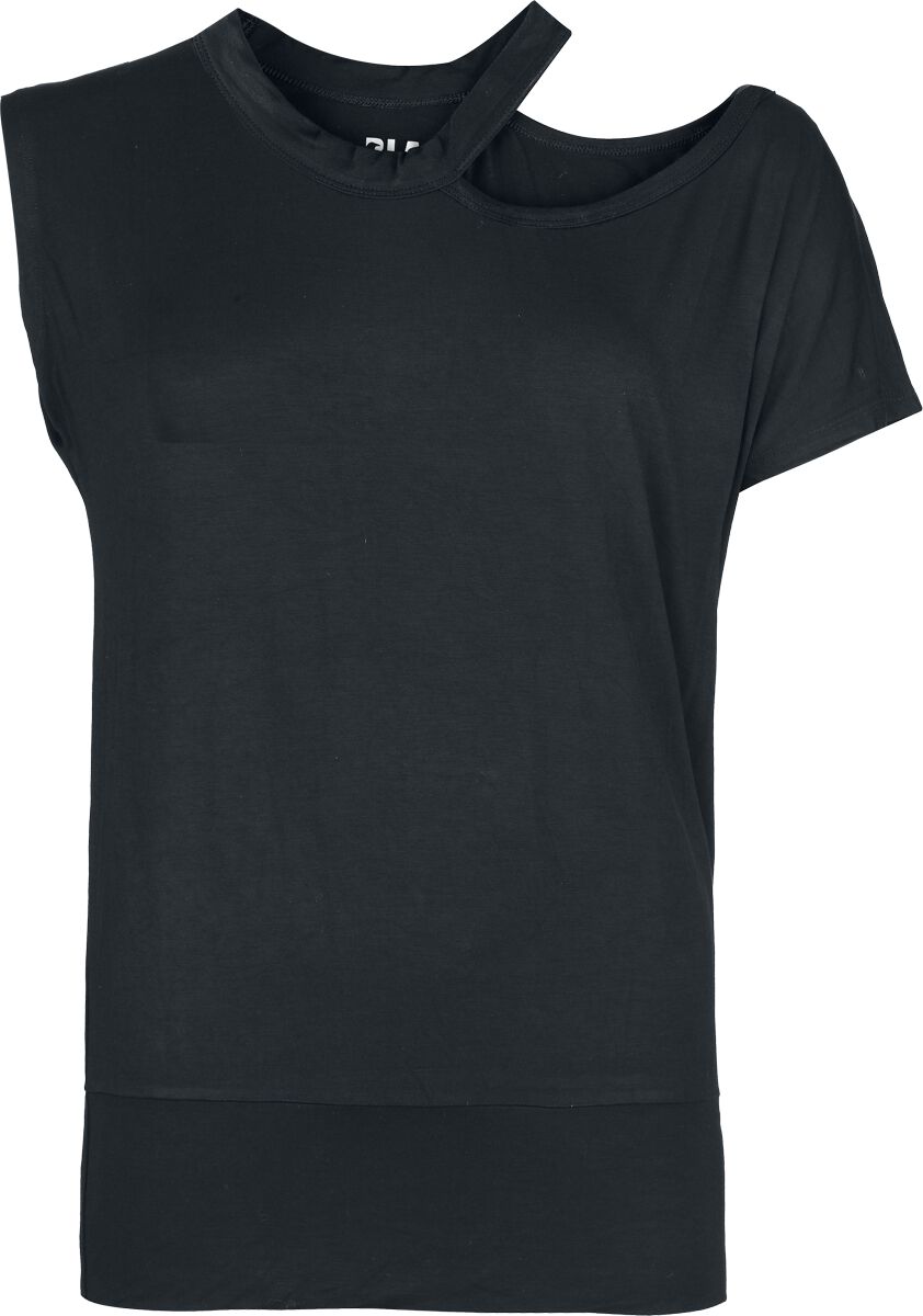 4068143325134 - Essential T-Shirt mit Off-Shoulder T-Shirt schwarz in XL