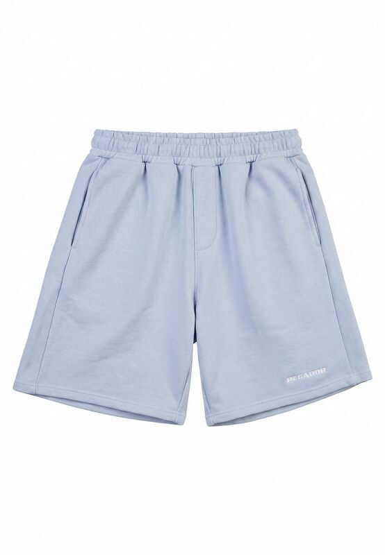Shorts  van Pegador - LOGO HEAVY SWEAT SHORTS - Mannen - lichtblauw