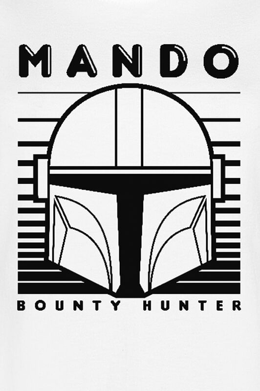 Filme & Serien Bekleidung The Mandalorian Bounty Hunter | Star Wars T-Shirt