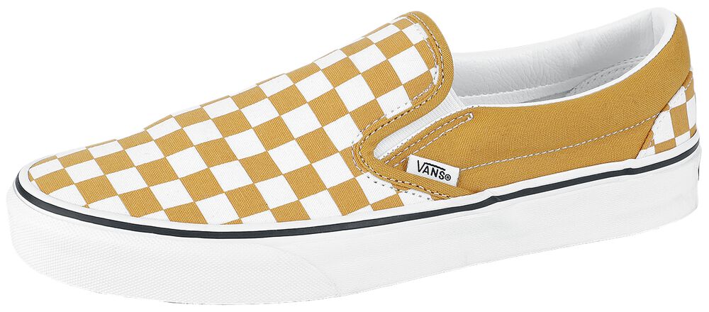 CLASSIC SLIP-ON Theory Checkerboard Golden Yellow