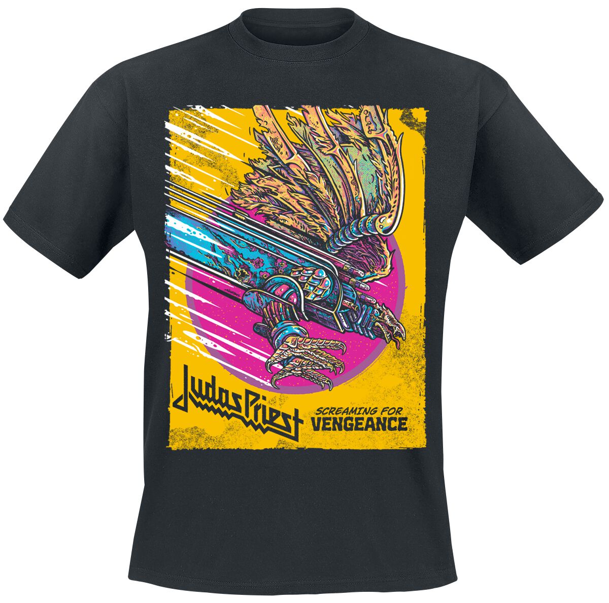 Judas Priest SFV Comic Cover T-Shirt schwarz