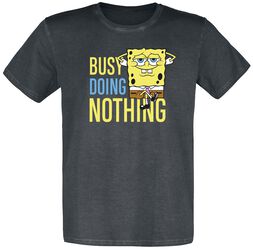 Busy Doing Nothing, SpongeBob Schwammkopf, T-Shirt