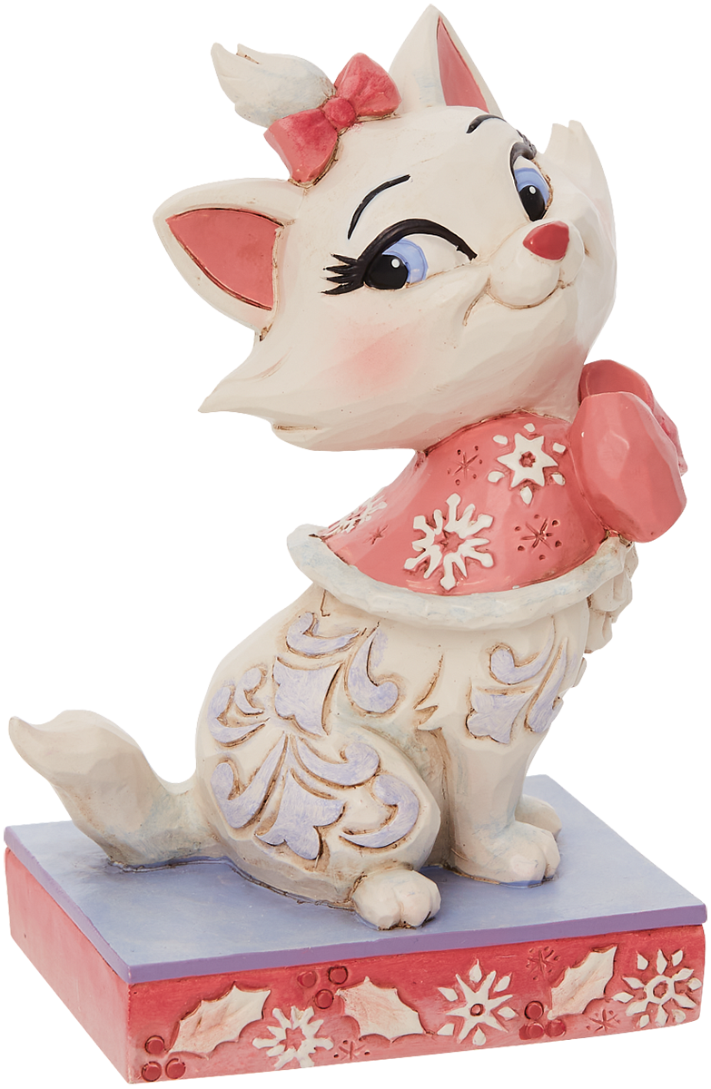 Aristocats Marie mit Schneeflockenumhang Sammelfiguren multicolor