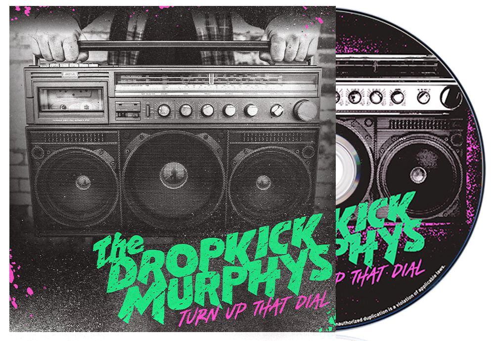 Dropkick Murphys Turn Up That Dial CD multicolor