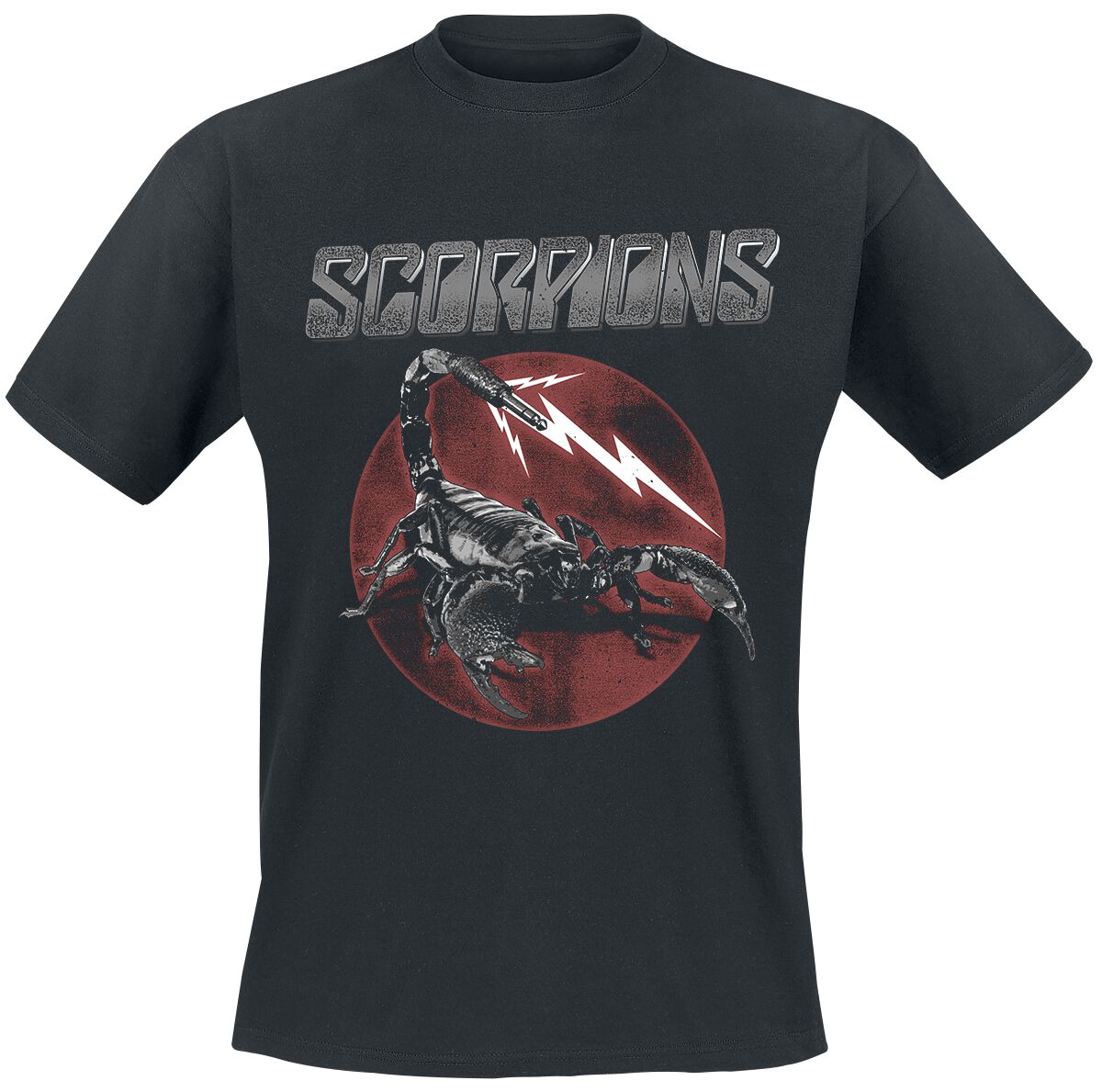 Scorpions T-Shirt - 7 Jack Plug - S bis 3XL - für Männer - Größe S - schwarz  - Lizenziertes Merchandise!