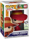 Wo steckt Carmen Sandiego? ECCC 2019 - Carmen Sandiego Vinyl Figure 662, Wo steckt Carmen Sandiego?, Funko Pop!