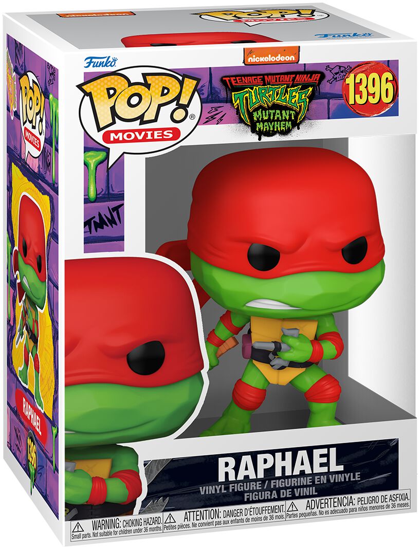 Levně Teenage Mutant Ninja Turtles Vinylová figurka č.1396 Mayhem - Raphael Sberatelská postava vícebarevný