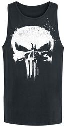 Sprayed Skull Logo, The Punisher, Tank-Top