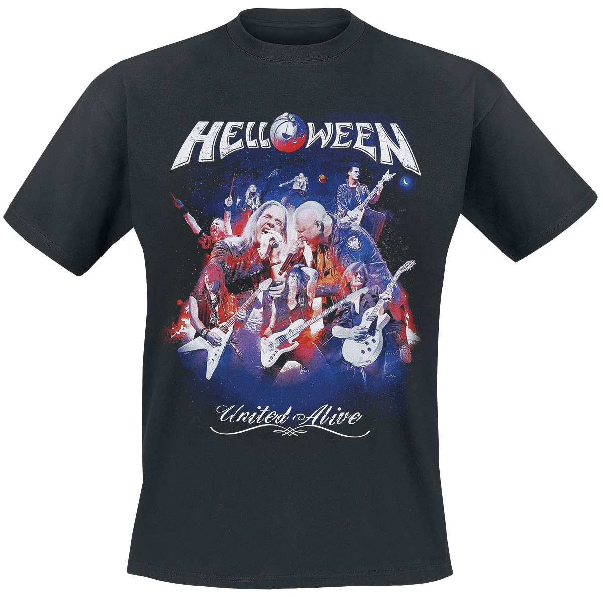 Helloween - United Alive - Cover - T-Shirt - black image