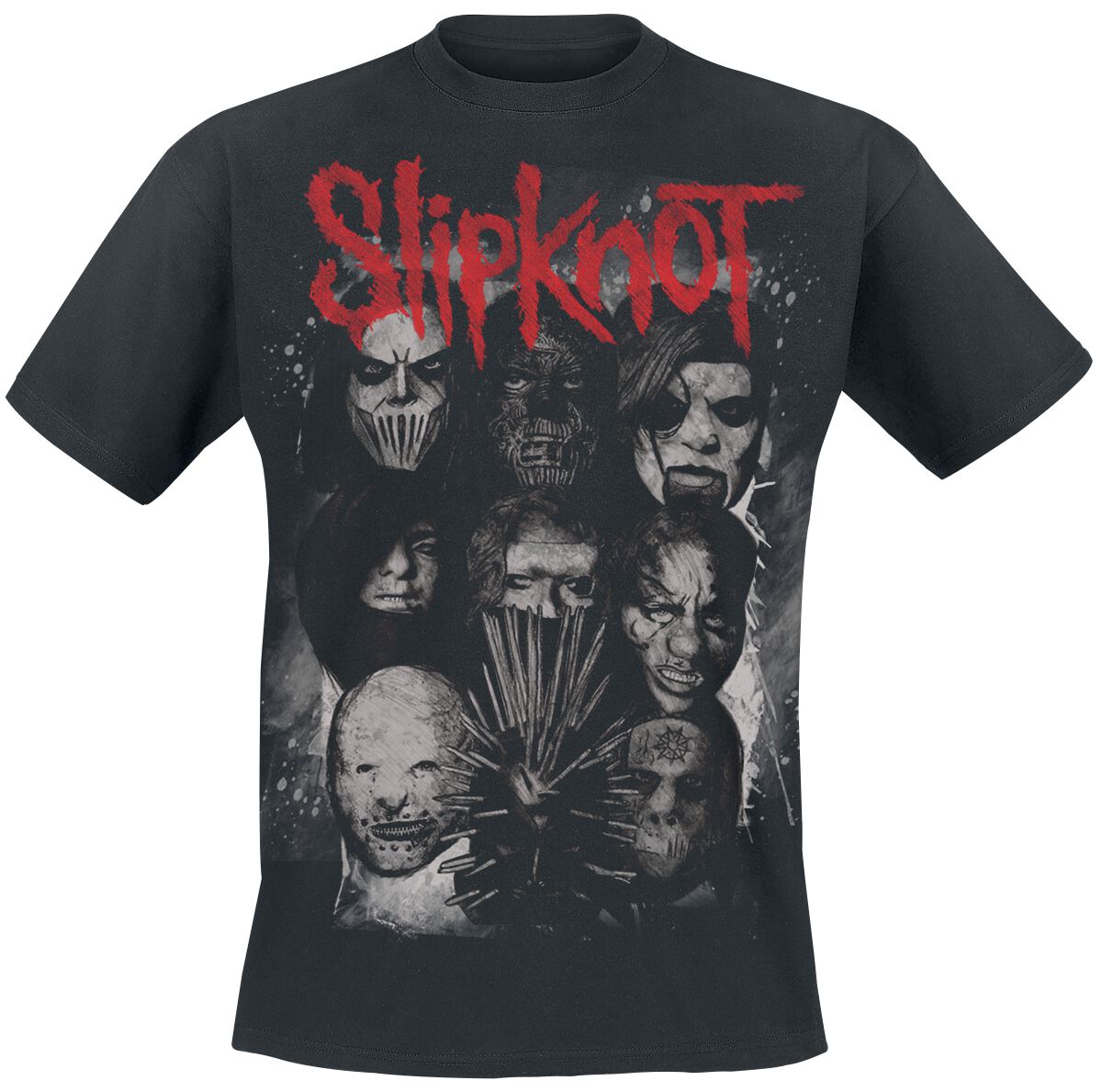 Slipknot T-Shirt - We Are Not Your Kind - Masks - S bis XXL - für Männer - Größe XXL - schwarz  - Lizenziertes Merchandise!