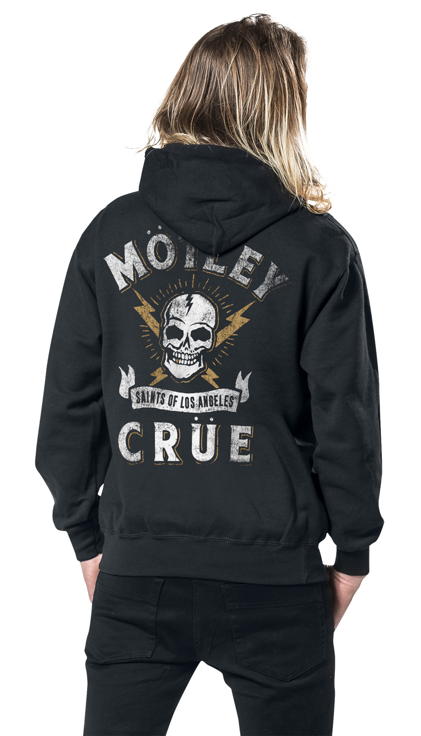 Mötley Crüe Gold Tooth Skully Kapuzenpullover schwarz